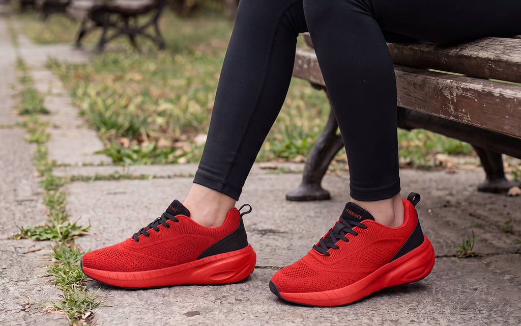Begin Walk Flow For Women : Red