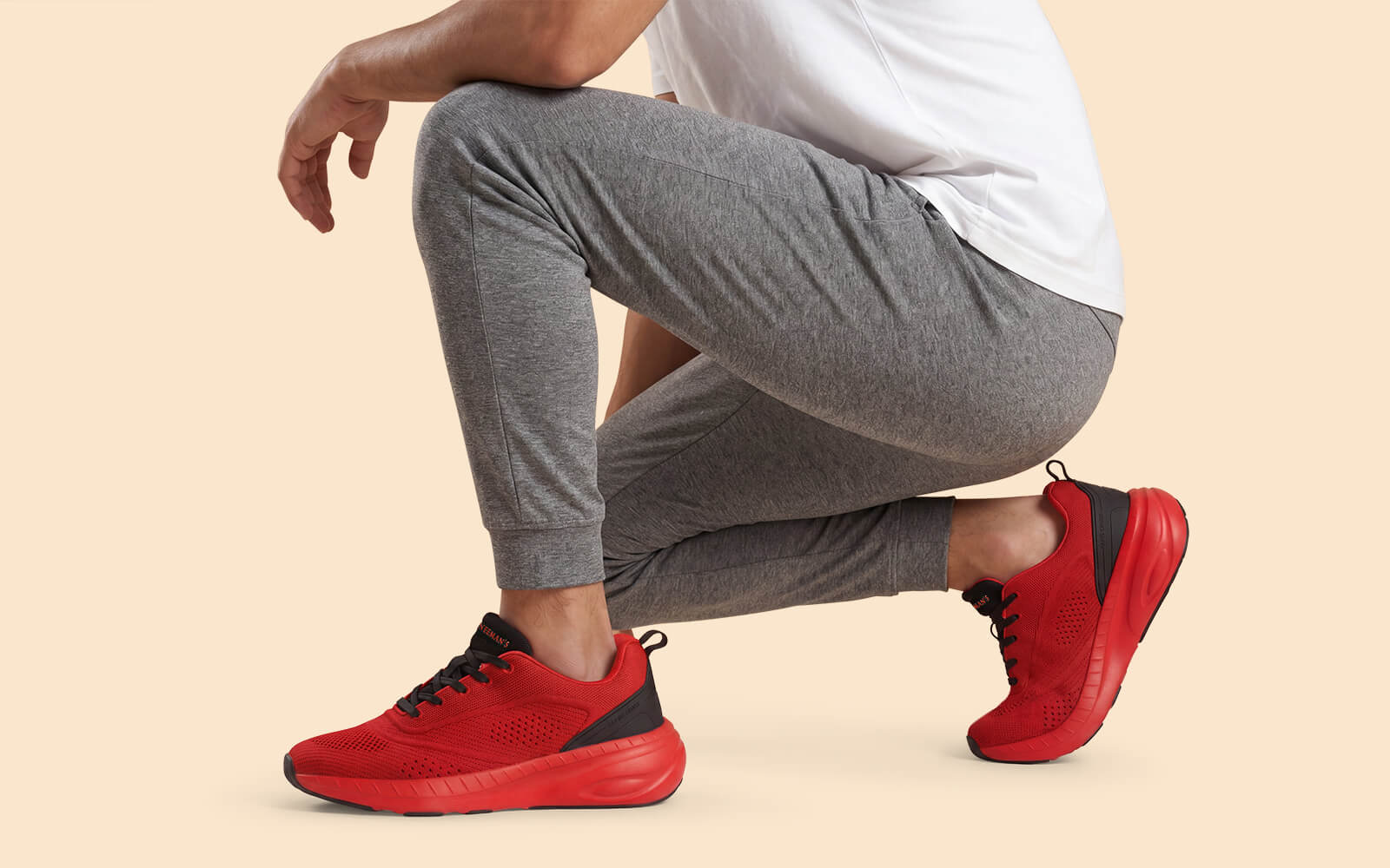 Begin Walk Flow For Men : Red