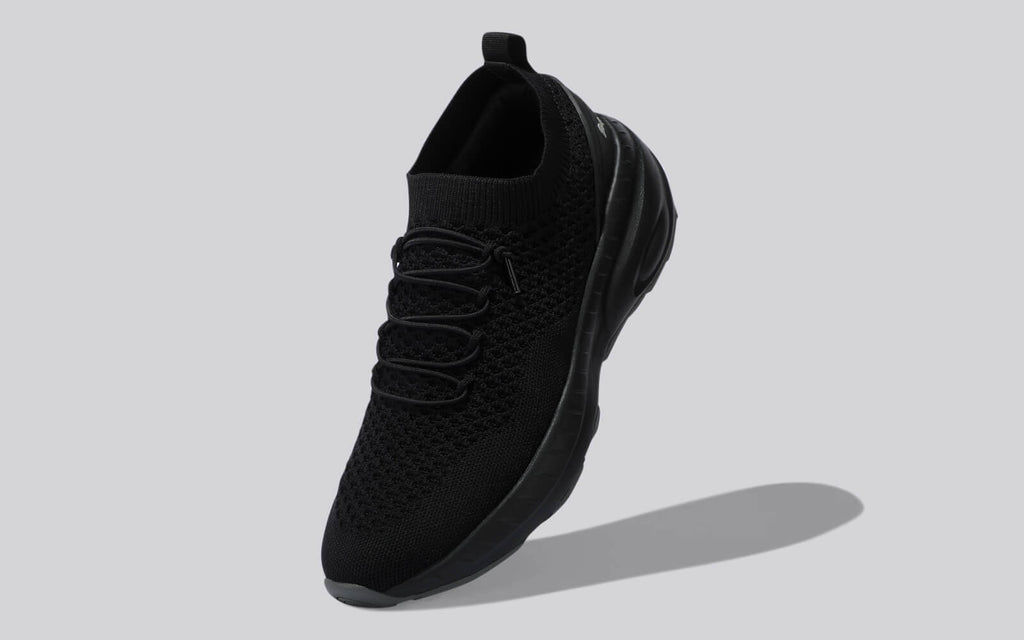 Begin Walk Soothe Lace Ups for Men : Black