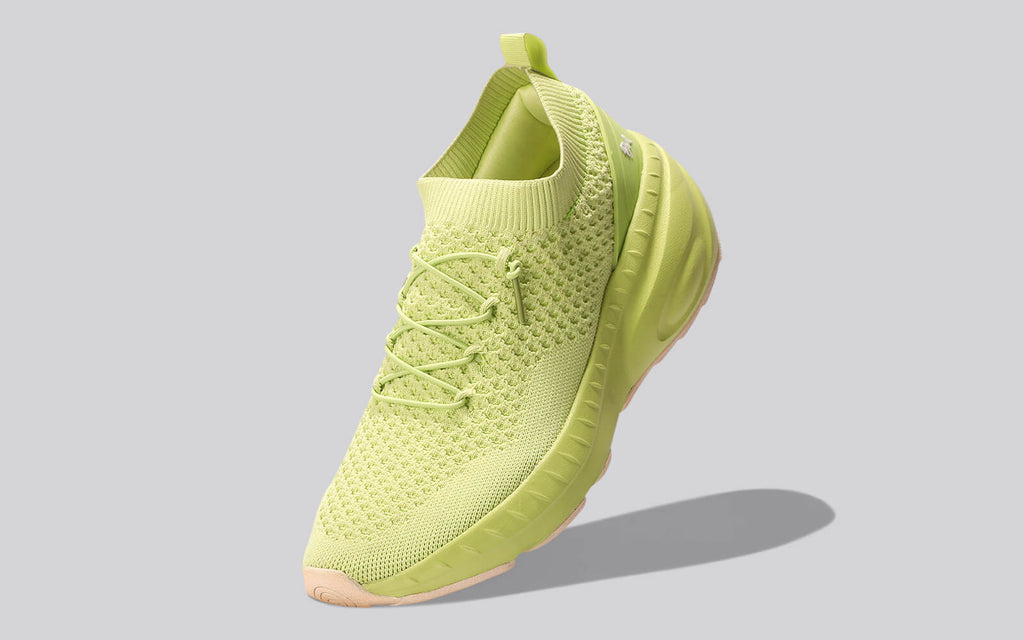 Begin Walk Soothe Lace Ups for Women : Lime