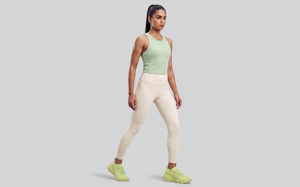 Begin Walk Soothe Lace Ups for Women : Lime