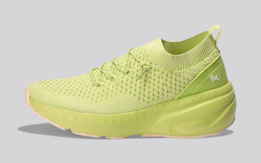 Begin Walk Soothe Lace Ups for Women : Lime