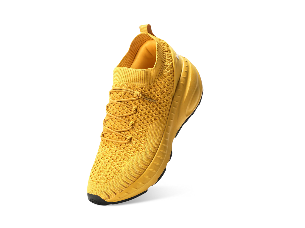 Begin Walk Soothe Lace Ups for Men : Yellow
