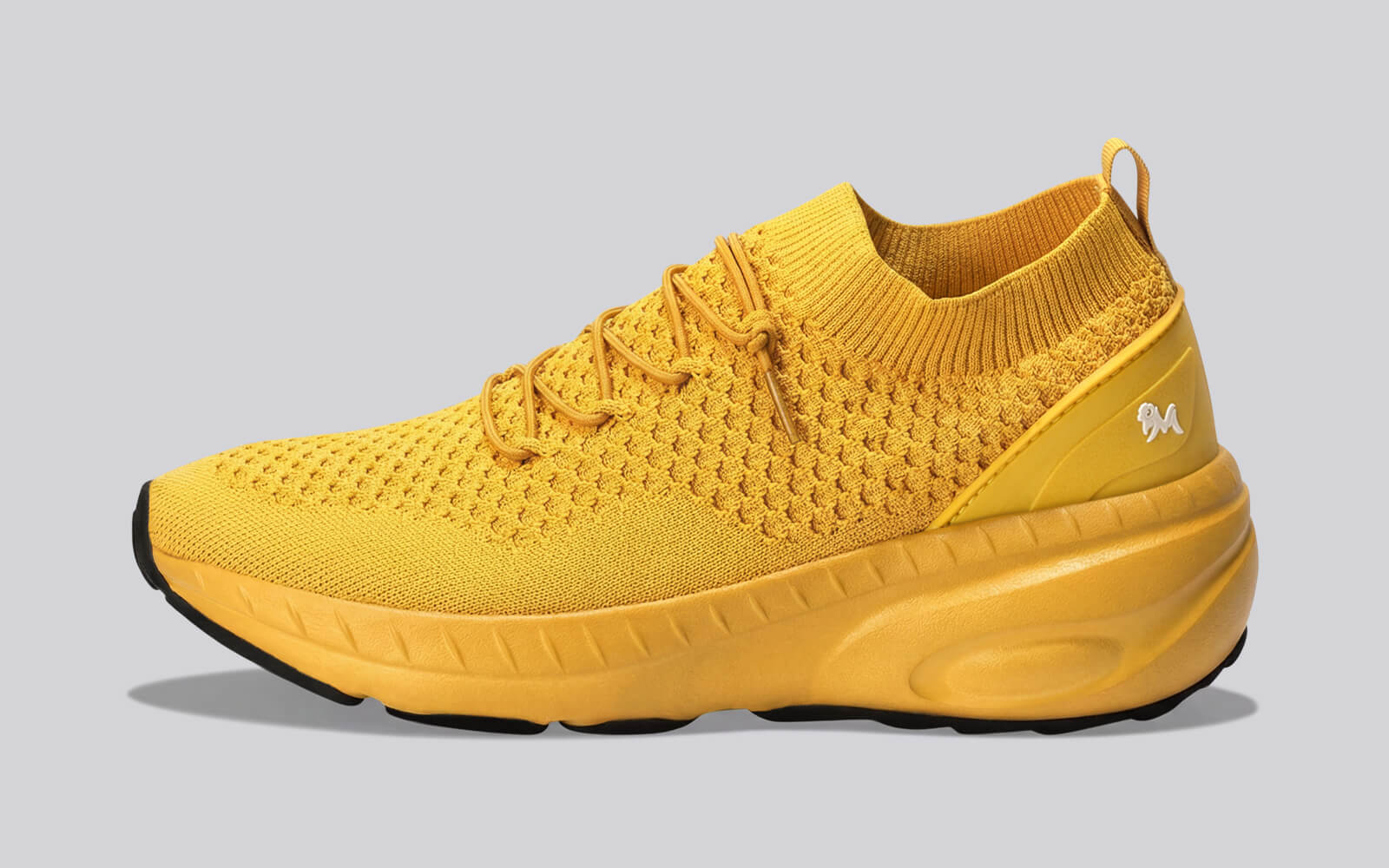 Begin Walk Soothe Lace Ups for Men : Yellow