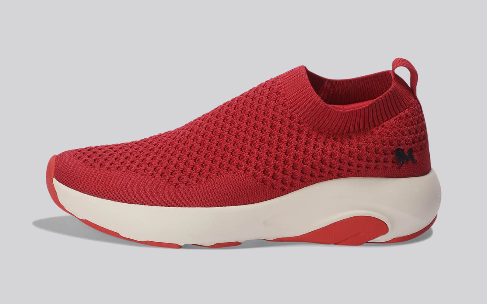 Begin Walk Soothe Slip Ons for Women : Red