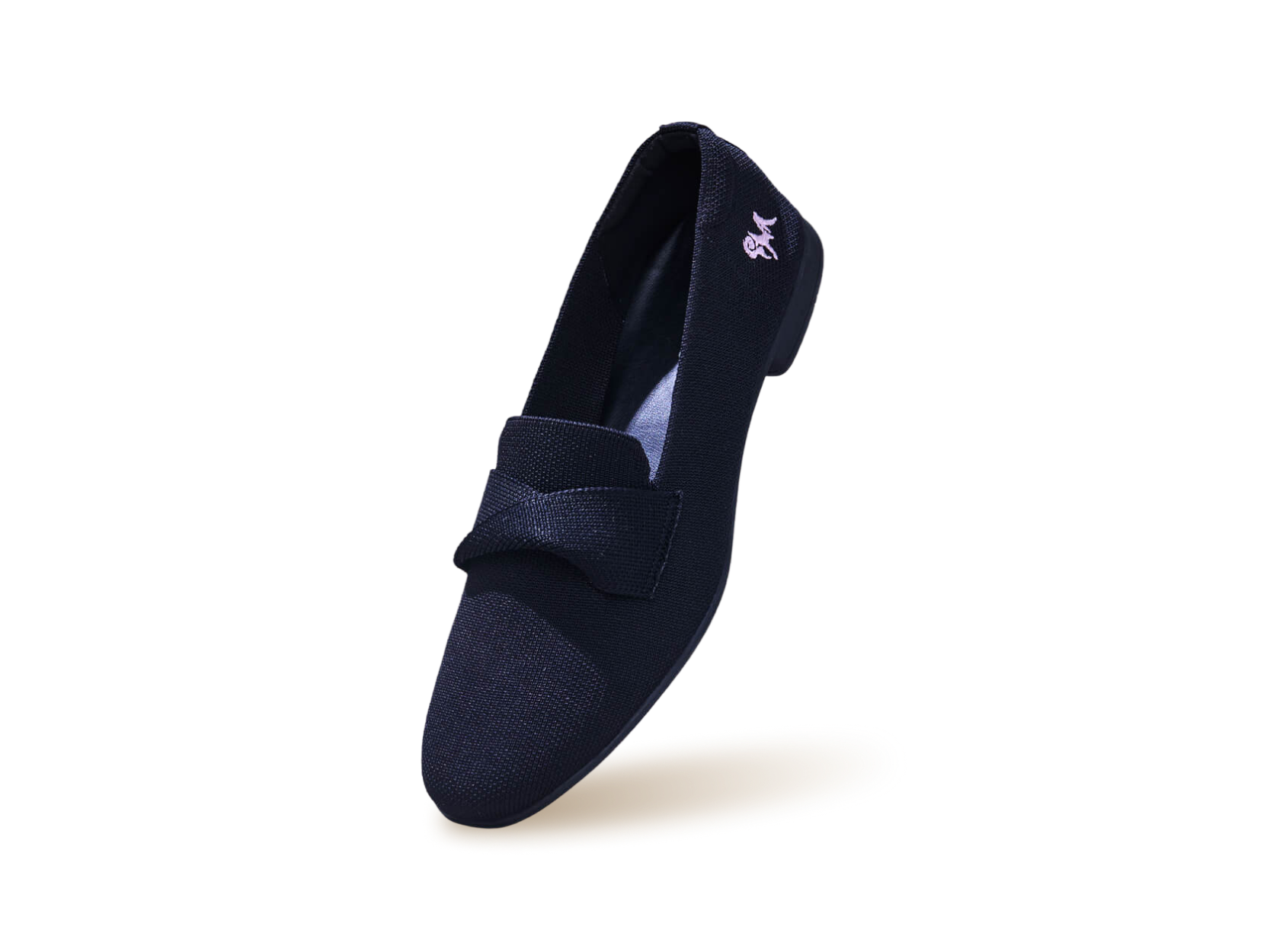 Knit Grace Loafers For Women : Black
