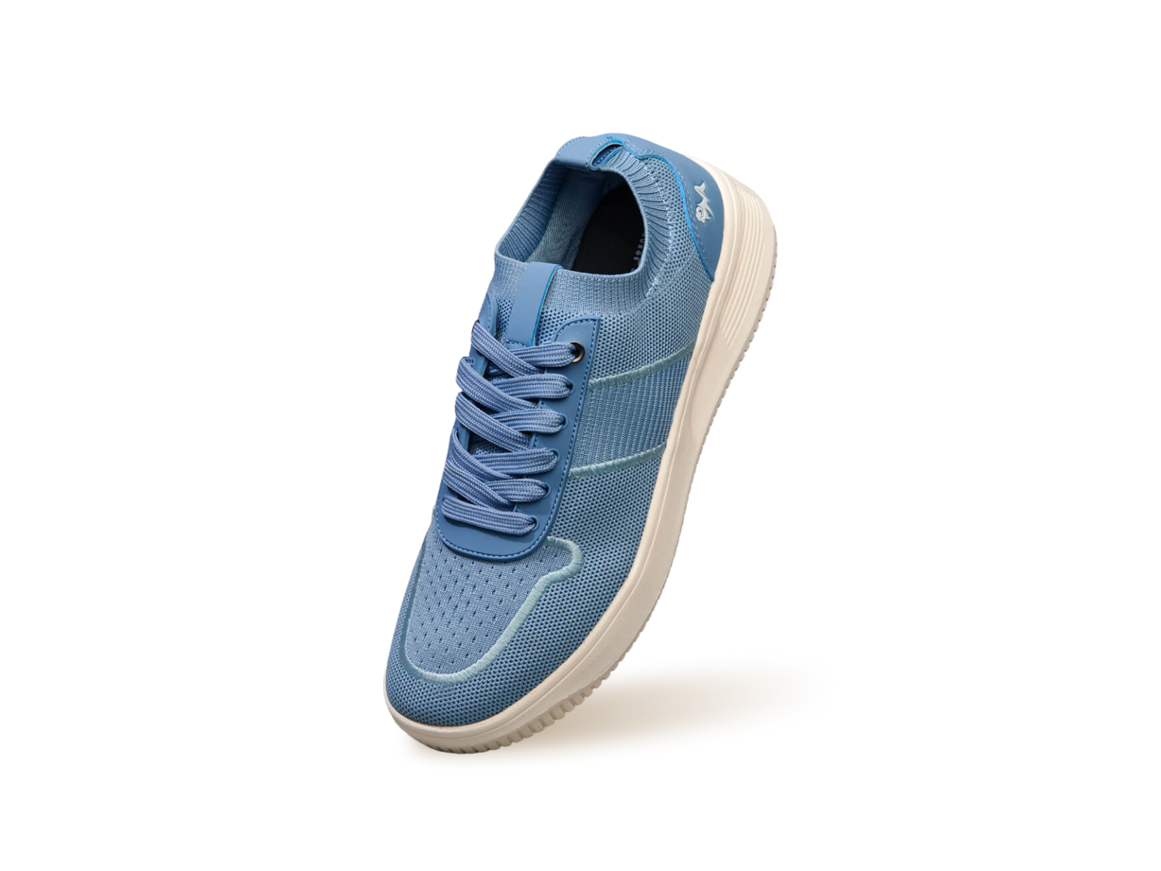 Embroidered Sneakers For Women : Blue