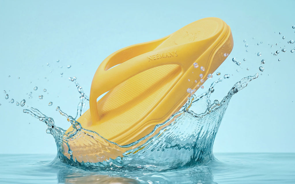 Cushers Flips For Men : Yellow