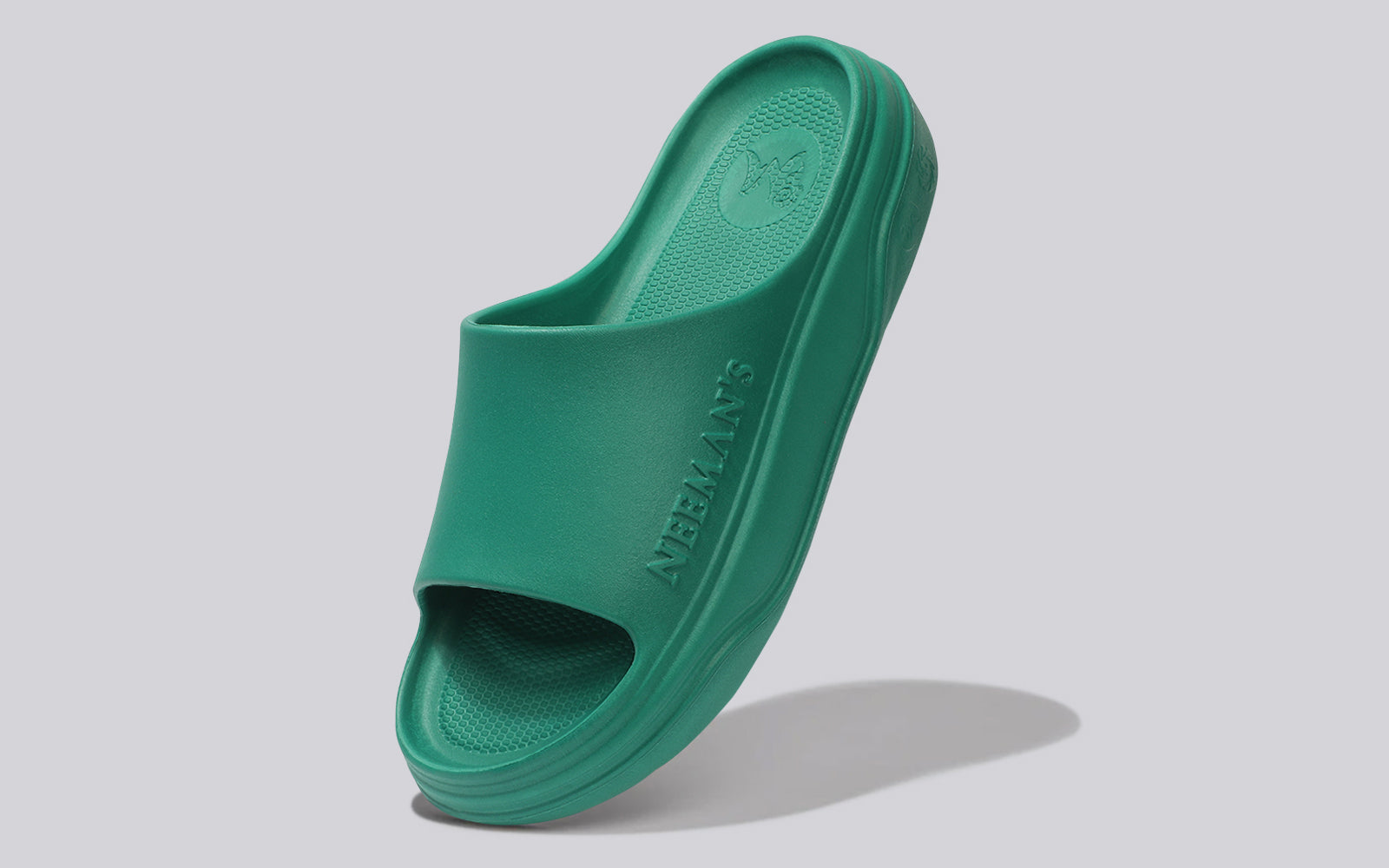Cushers Slides For Women : Pepper Green