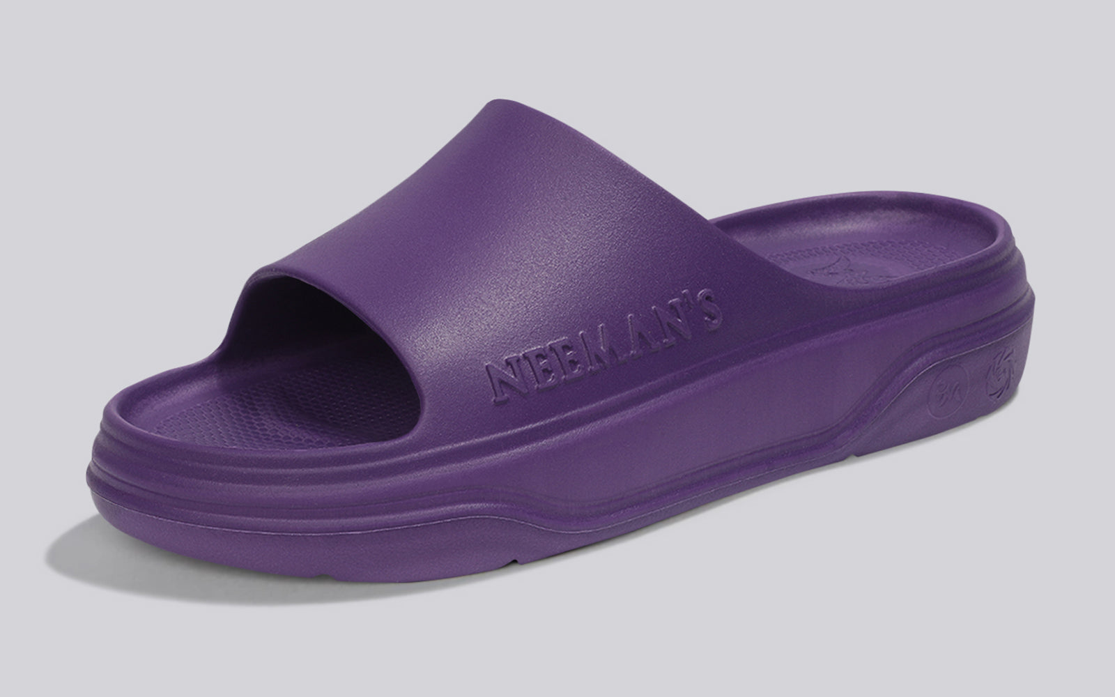 Cushers Slides For Men : Pansy Purple
