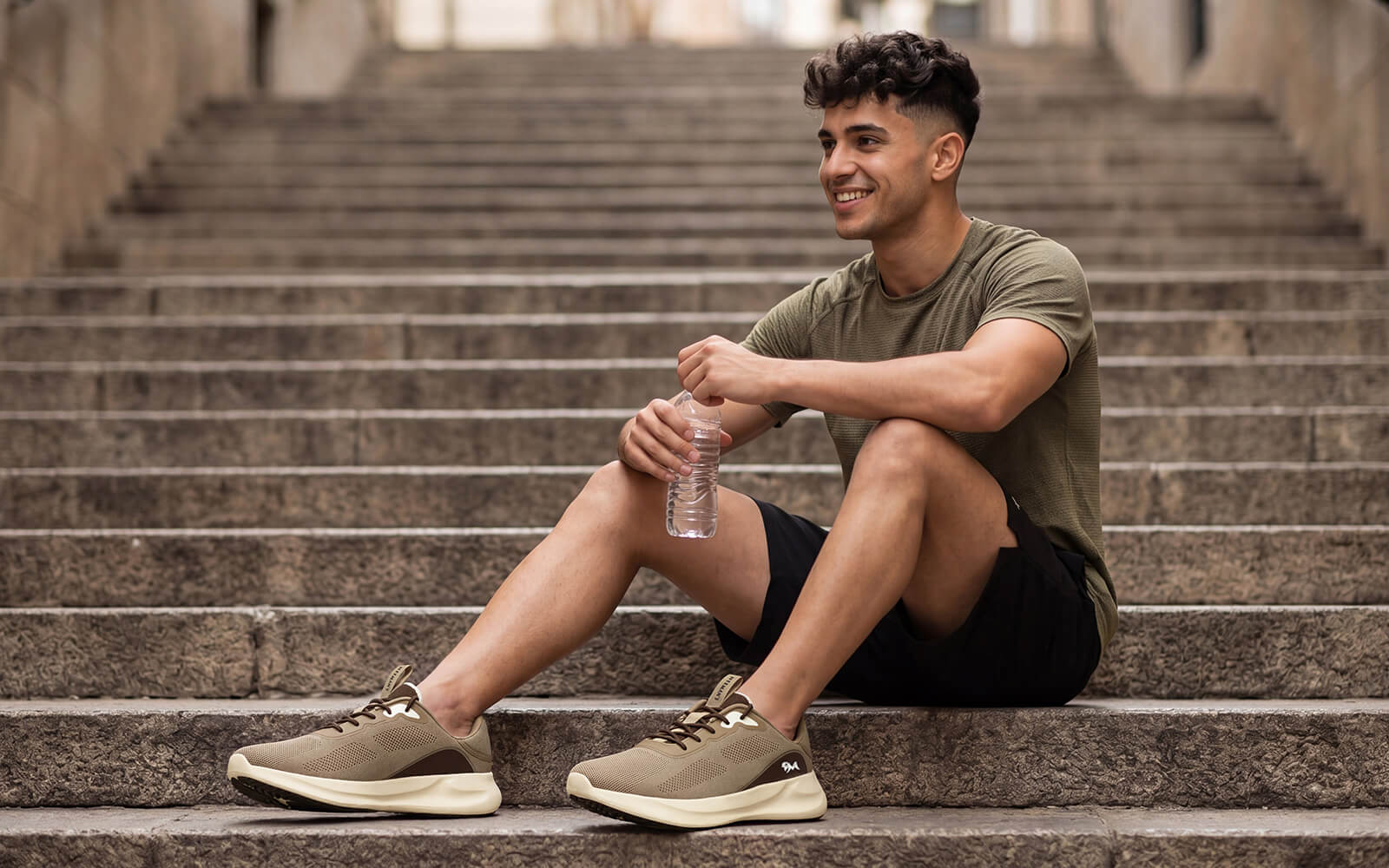 DuoForm Sneakers for Men : Ecru