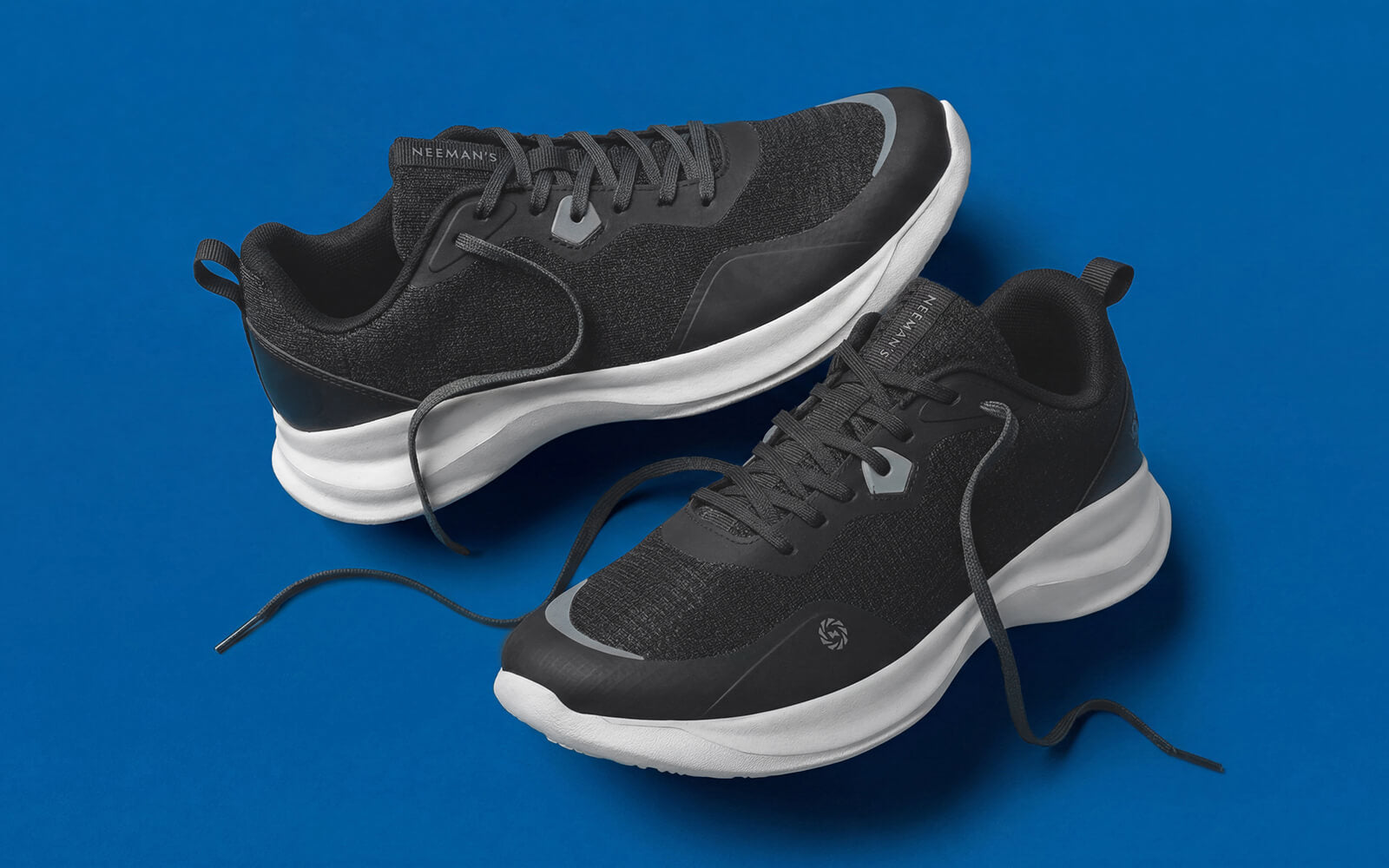 Grid Rush Sneakers For Women : Black