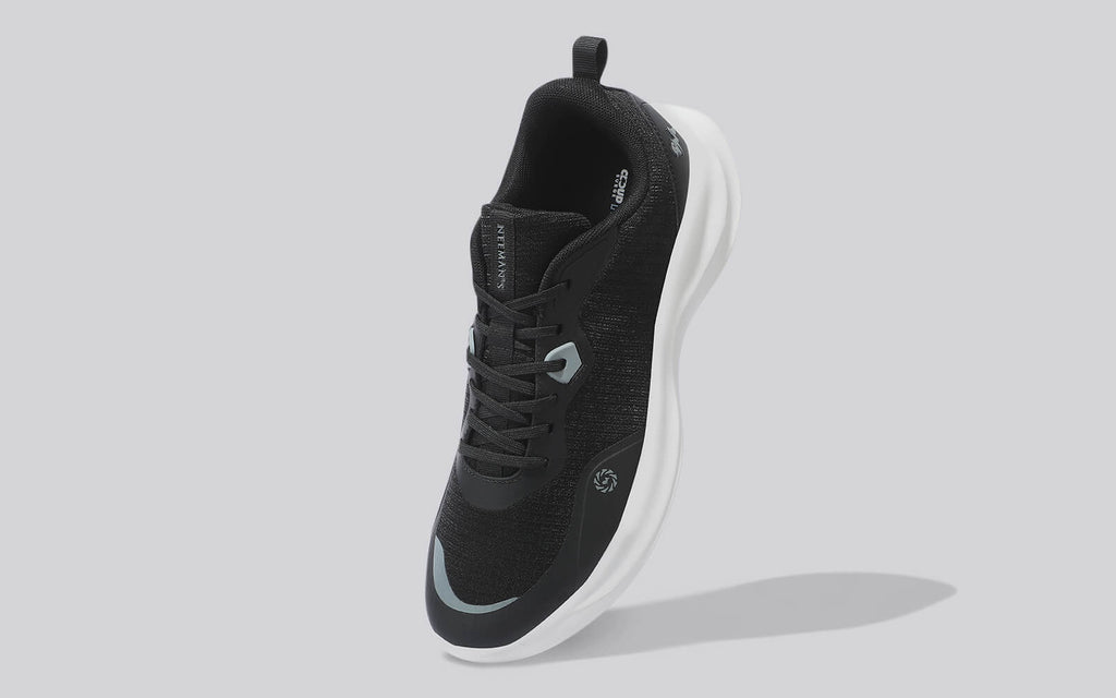 Grid Rush Sneakers For Women : Black
