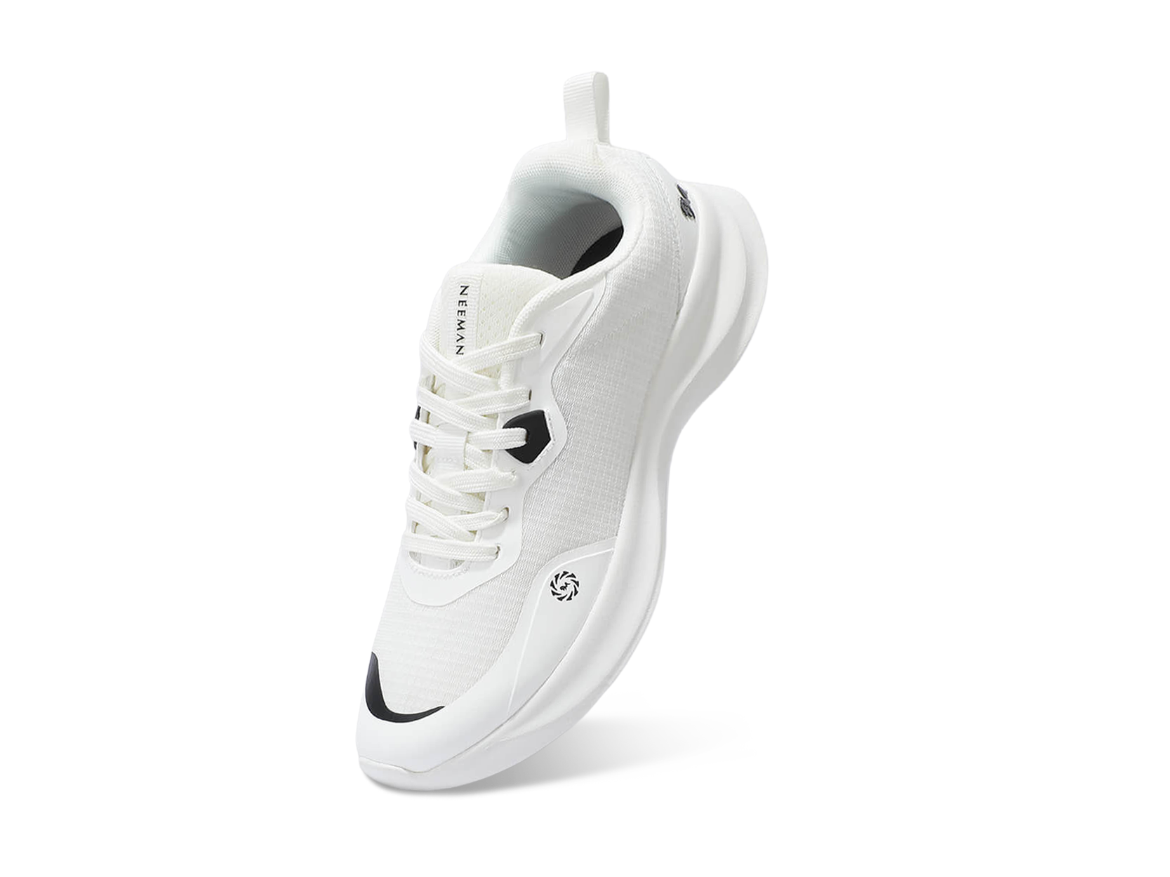 Grid Rush Sneakers For Women : White