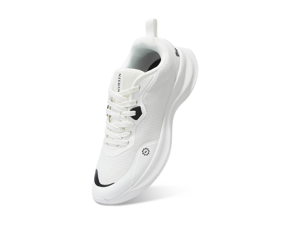 Grid Rush Sneakers For Men : White
