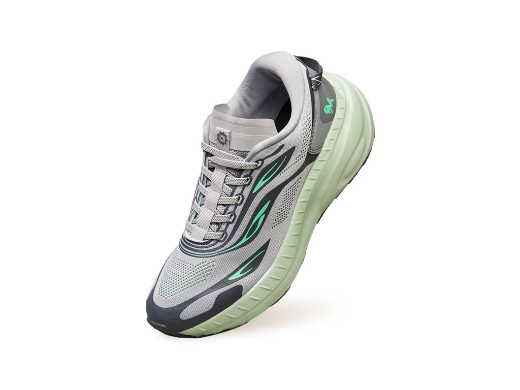 Begin Walk Flames For Men : Grey
