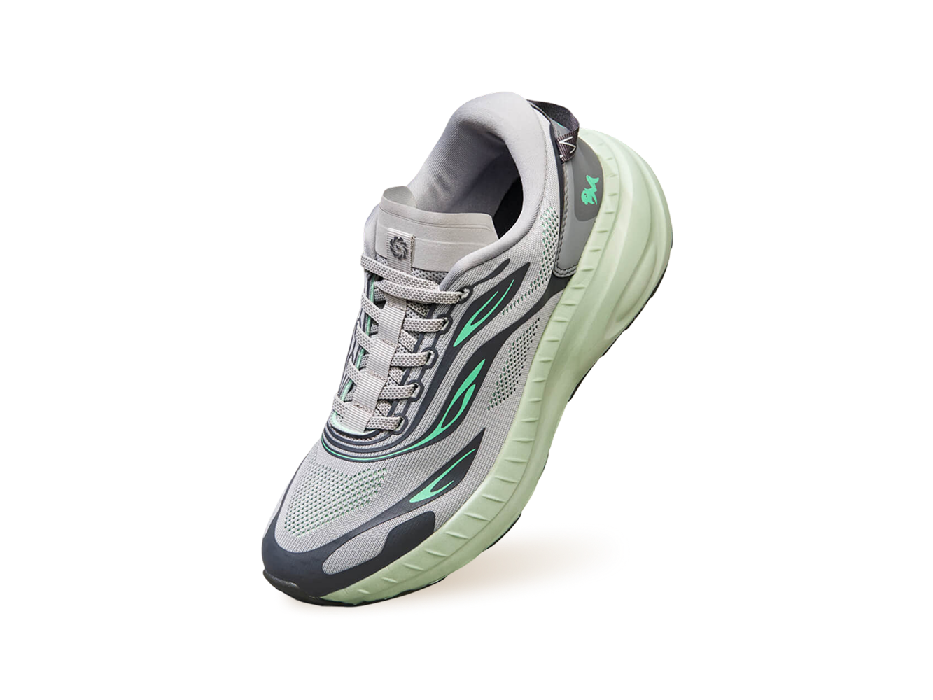 Begin Walk Flames For Men : Grey