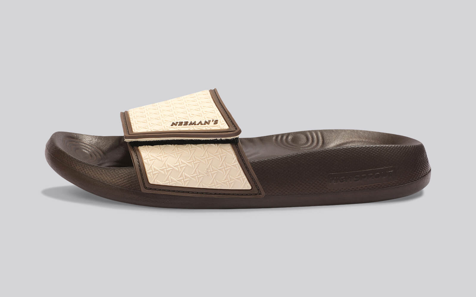 High Sprout Sensa Slides For Men : Brown