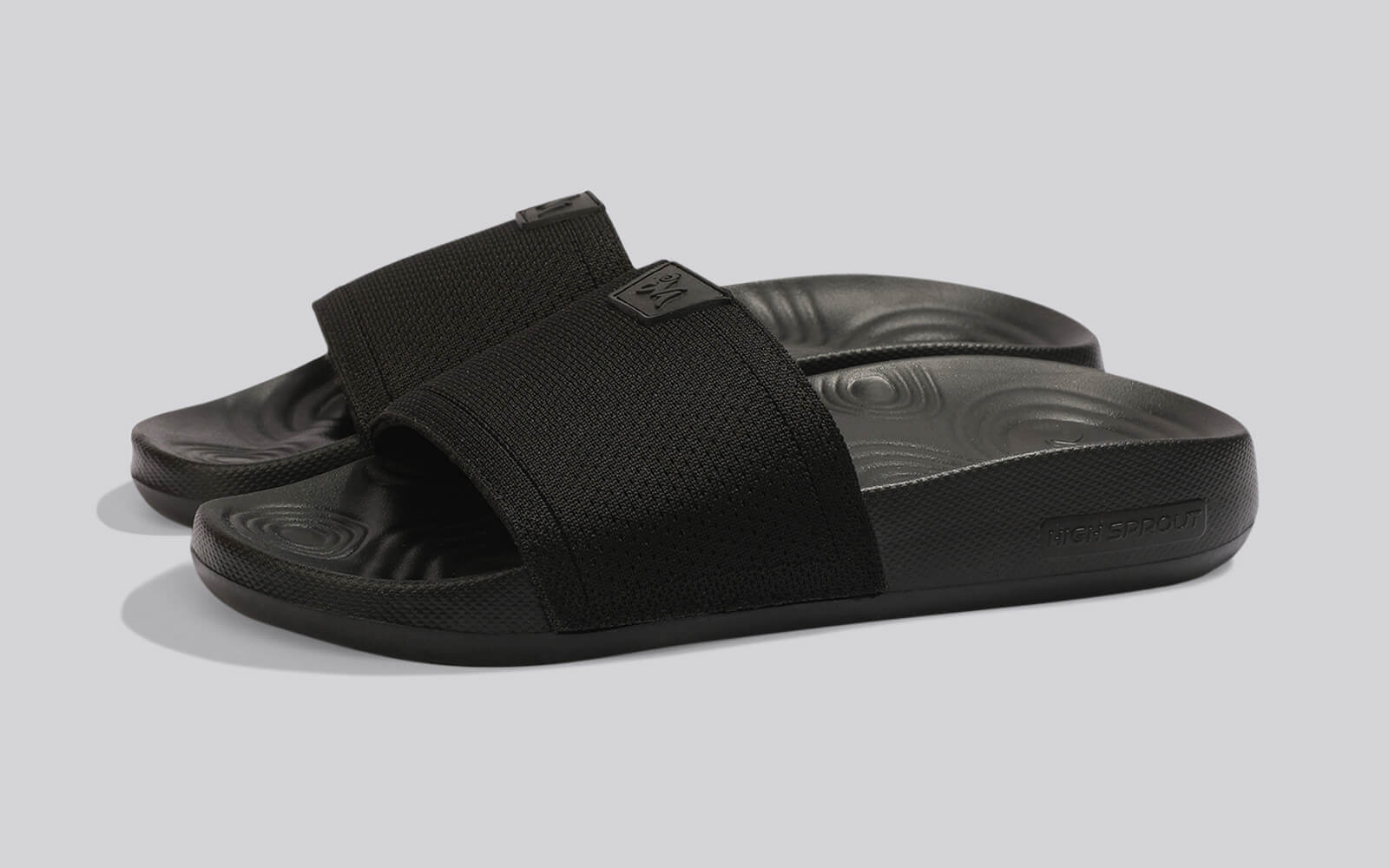 High Sprout Glideway Slides For Men : Black