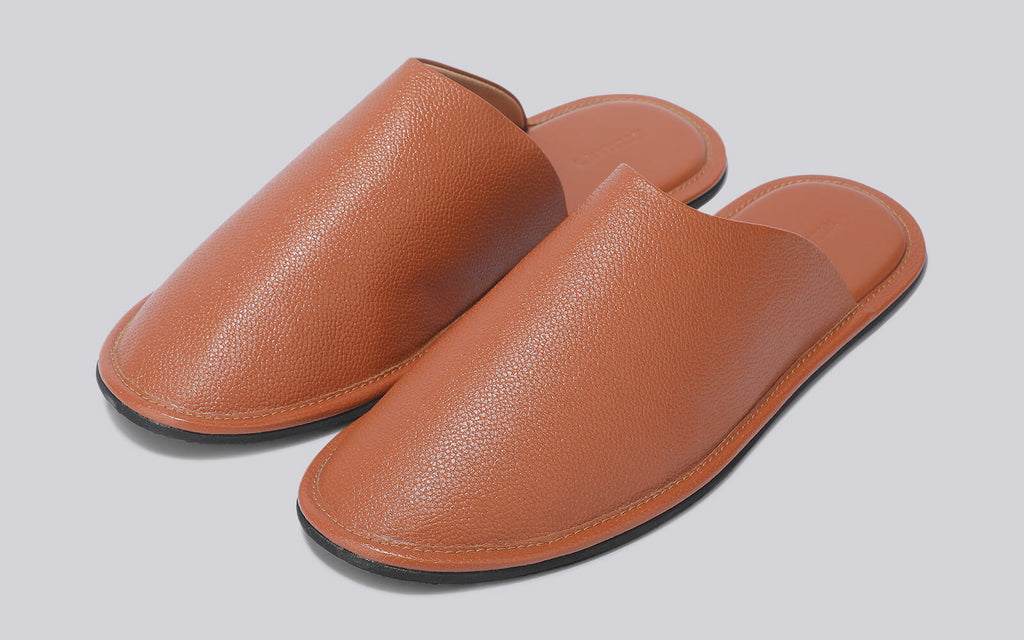 Lounge Mules For Men : Tan