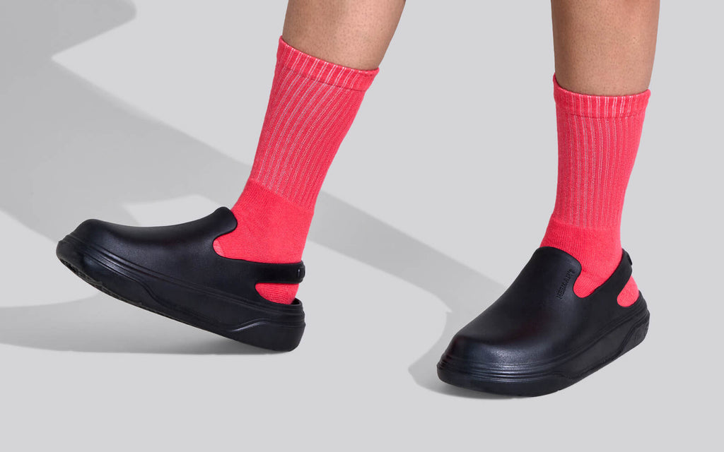 Cushers Clogs For Women : Black