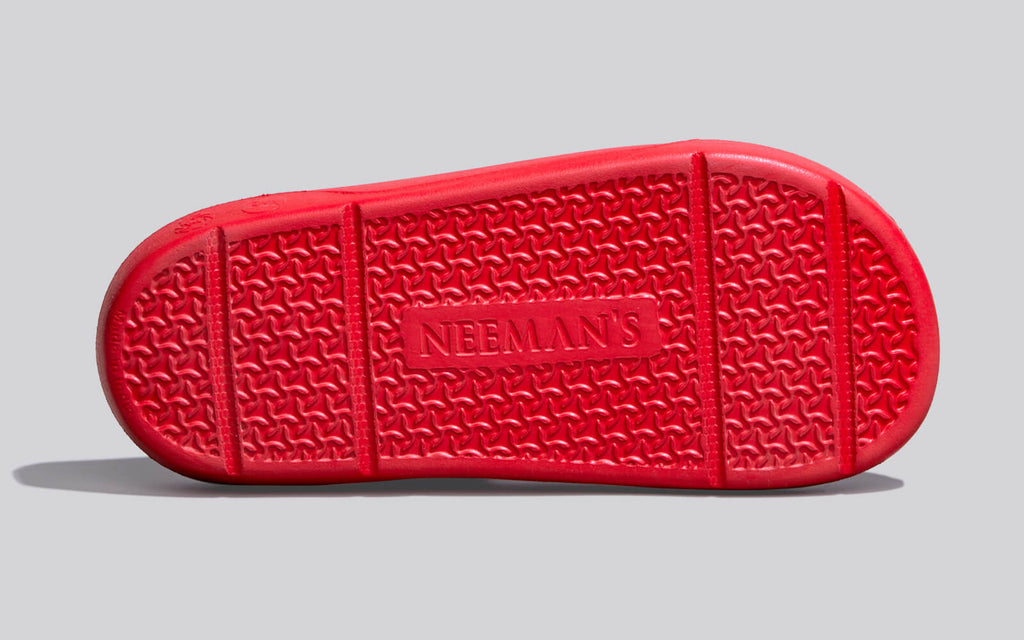 Cushers Slides For Men : Red