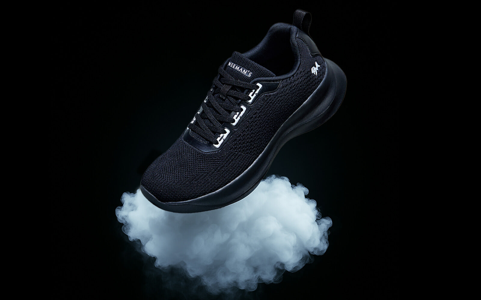 The CloudKnit Sneakers : Black