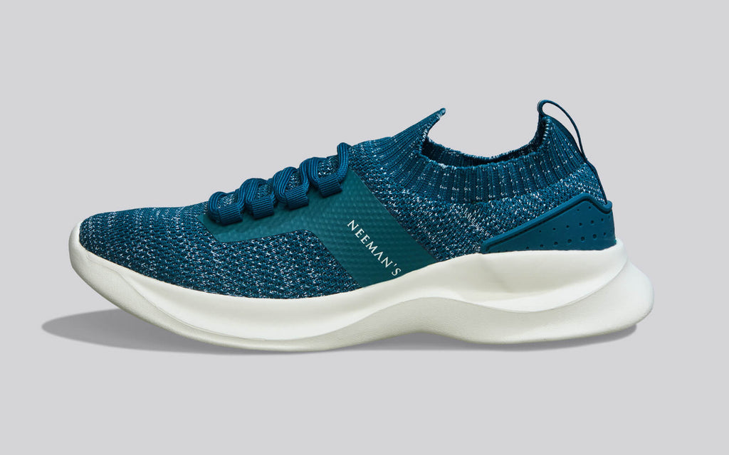 Fuse Knit Sneakers : Teal