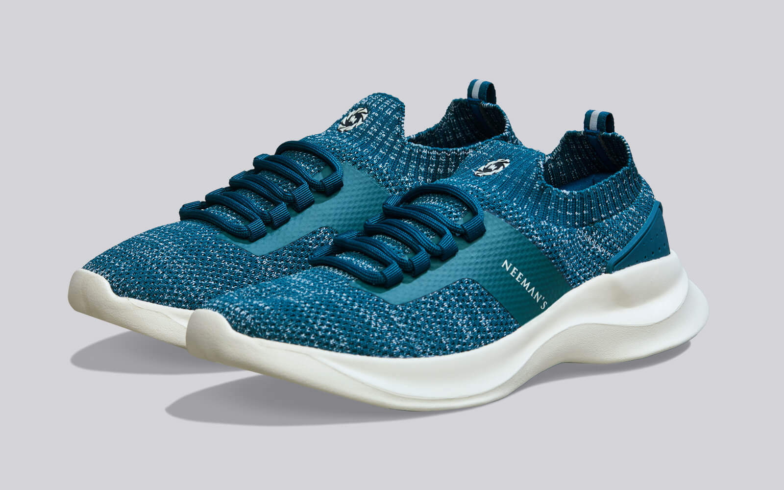 Fuse Knit Sneakers : Teal