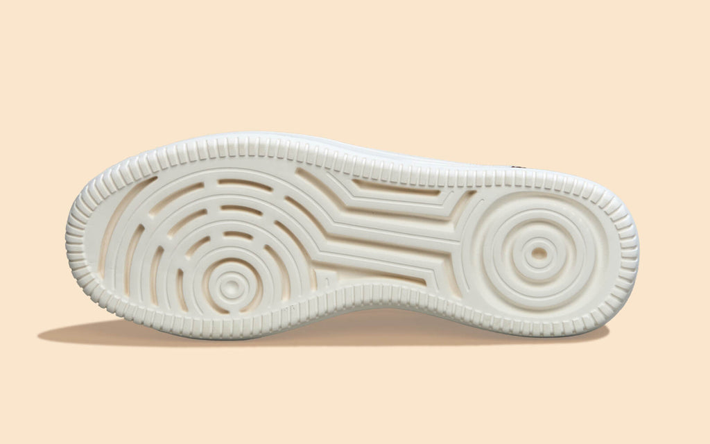 Casual Court Sneakers For Men : Ivory