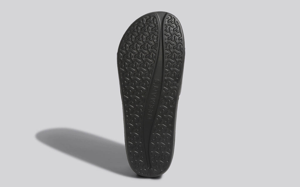 FootBed Slides for Women : Black
