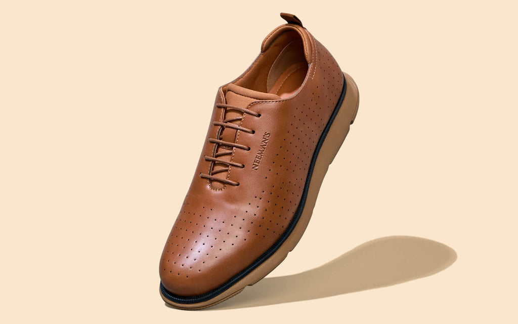 Flexy Brogues : Tan