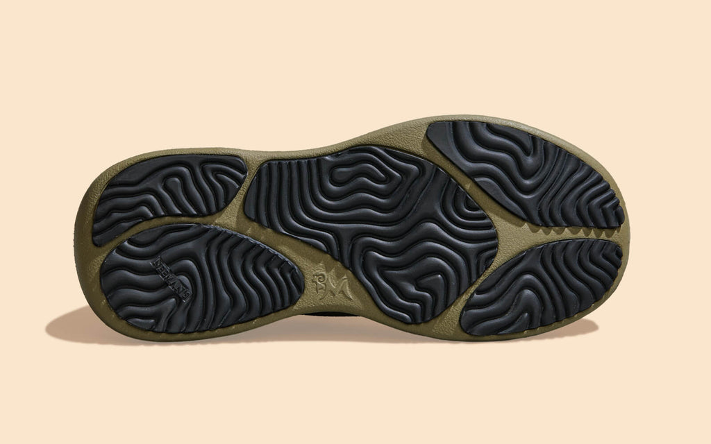 ReLive Knit Slip Ons Renew : Olive